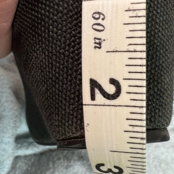 Crocs black leather Aleigh strap wedge sandals size W7 - Picture 15 of 16